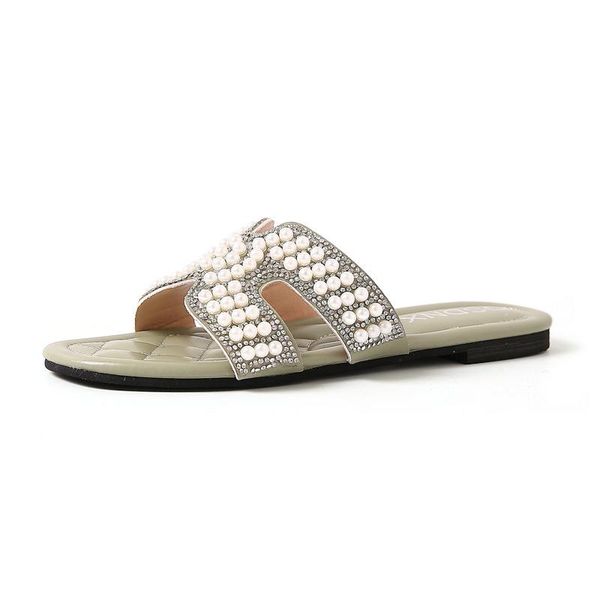 slippers women 2021 summer outdoor string bead slipper shoes woman flat with beach wind fashion slides 35-40, Black
slippers women 2021 summer outdoor string bead slipper shoes woman flat with beach wind fashion slides 35-40, Black