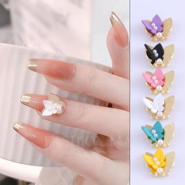 nail art decorations 5pcs butterfly pendant 2 layered design charms jewelry alloy gems for uv gel nails accessories, Silver;gold
nail art decorations 5pcs butterfly pendant 2 layered design charms jewelry alloy gems for uv gel nails accessories, Silver;gold