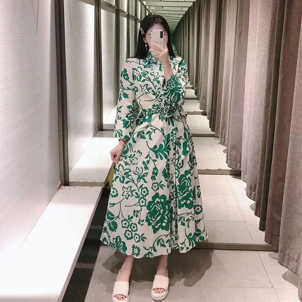 casual dresses fashion printing poplin lapel seven points sleeve summer women's dress 2021 chic loose female clothing robe, Black;gray
casual dresses fashion printing poplin lapel seven points sleeve summer women's dress 2021 chic loose female clothing robe, Black;gray
