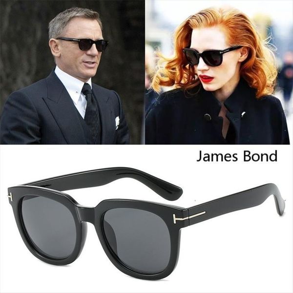square james bond men sunglasses brand designer glasses women super star celebrity driving tom for eyeglasses, White;black
square james bond men sunglasses brand designer glasses women super star celebrity driving tom for eyeglasses, White;black
