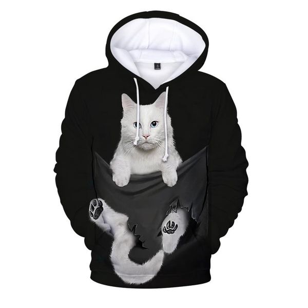men's hoodies & sweatshirts anime clothing cat 3d printed men hoodie harajuku fashion hooded sweatshirt autumn jacket pullover, Black
men's hoodies & sweatshirts anime clothing cat 3d printed men hoodie harajuku fashion hooded sweatshirt autumn jacket pullover, Black