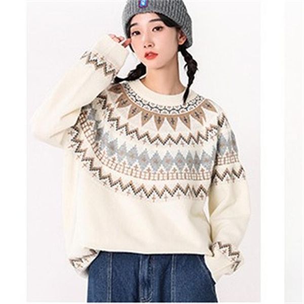 men's sweaters sweater autumn and winter loose couple retro double-sided jacquard japanese knitted jacket, White;black
men's sweaters sweater autumn and winter loose couple retro double-sided jacquard japanese knitted jacket, White;black