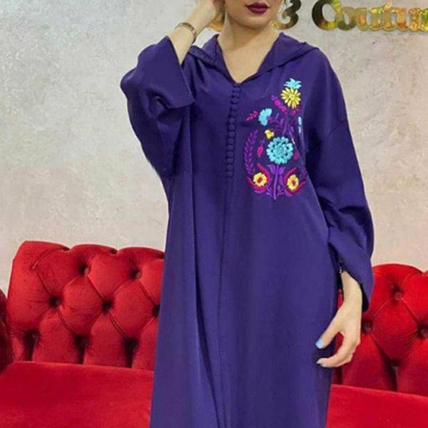 ethnic clothing floral dress embroidery abaya hijab muslim 2021 spring summer fashion hooded long sleeves elegant kaftan maxi dresses robe f, Red
ethnic clothing floral dress embroidery abaya hijab muslim 2021 spring summer fashion hooded long sleeves elegant kaftan maxi dresses robe f, Red