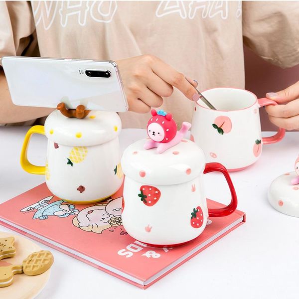 mugs cute fruit cup ceramic coffee mug creative drinkware tea with phone holder lid novelty gifts milk
mugs cute fruit cup ceramic coffee mug creative drinkware tea with phone holder lid novelty gifts milk