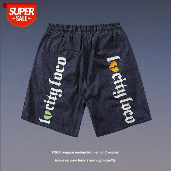 tkpa hip hop street letter embroidered jeans loose men's and women's sports casual shorts #rm4g, Black
tkpa hip hop street letter embroidered jeans loose men's and women's sports casual shorts #rm4g, Black