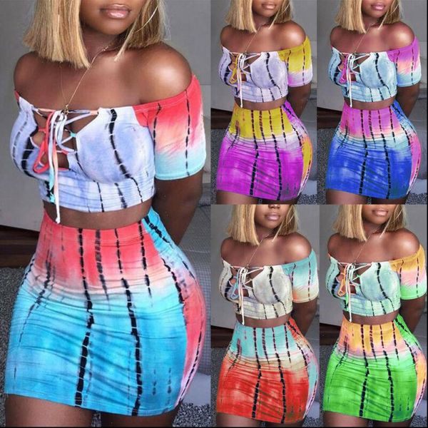 tie dye womens tracksuits two piece fashion crop skirt sets ladies casual party club wear summer girls clothes, Gray
tie dye womens tracksuits two piece fashion crop skirt sets ladies casual party club wear summer girls clothes, Gray