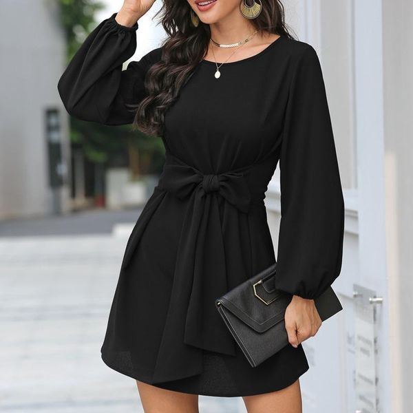 casual dresses causal long sleeve dress women solid red evening party elegant bandage bow sashes mini spring winter vestidos robe, Black;gray
casual dresses causal long sleeve dress women solid red evening party elegant bandage bow sashes mini spring winter vestidos robe, Black;gray