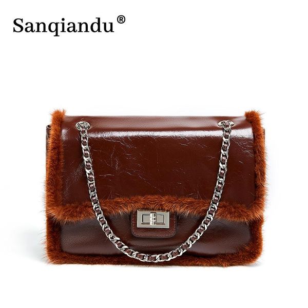 large capacity plush luxury messenger handbag women fur shoulder bag designer soft genuine leather square crossbody chain bags cross body
large capacity plush luxury messenger handbag women fur shoulder bag designer soft genuine leather square crossbody chain bags cross body