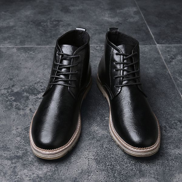 italian fashion ankle boots men dress formal shoes men cowboy western boots men leather business boots male footwear size 38-47, Black
italian fashion ankle boots men dress formal shoes men cowboy western boots men leather business boots male footwear size 38-47, Black