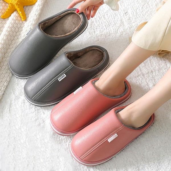 women waterproof winter house slippers cute warm plush men slip on fluffy casual shoes couples lady girl fur slides, Black
women waterproof winter house slippers cute warm plush men slip on fluffy casual shoes couples lady girl fur slides, Black