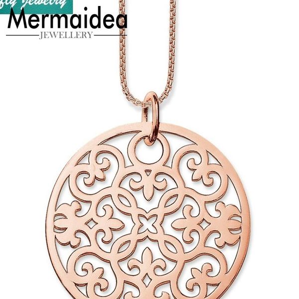 pendant necklaces arabesque disc ornament link chain trendy style rose gold color cool fashion jewelry women gifts jewellery, Silver
pendant necklaces arabesque disc ornament link chain trendy style rose gold color cool fashion jewelry women gifts jewellery, Silver