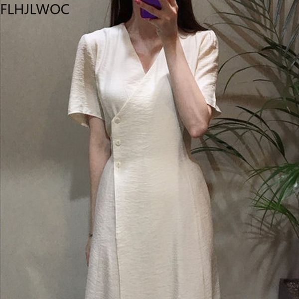 casual dresses spring fenimine vestidos women summer short sleeve elegant chiffon v neck retro vintage korea chic midi p6g8, Black;gray
casual dresses spring fenimine vestidos women summer short sleeve elegant chiffon v neck retro vintage korea chic midi p6g8, Black;gray