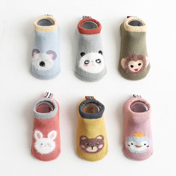 socks baby winter cute cartoon animal non-slip soled born toddler boy girl floor first walkers, Pink;yellow
socks baby winter cute cartoon animal non-slip soled born toddler boy girl floor first walkers, Pink;yellow