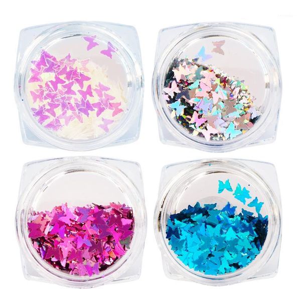 4box/set holographic butterfly shape nail glitter flakes diy round art shiny powder for uv gel polish decorations1, Silver;gold
4box/set holographic butterfly shape nail glitter flakes diy round art shiny powder for uv gel polish decorations1, Silver;gold