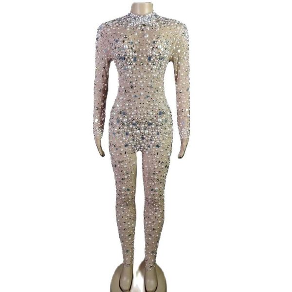 stage wear luxury pearls mirrors rhinestones mesh transparent jumpsuit gloves lady evening prom party romper show singer costume, Black;red
stage wear luxury pearls mirrors rhinestones mesh transparent jumpsuit gloves lady evening prom party romper show singer costume, Black;red
