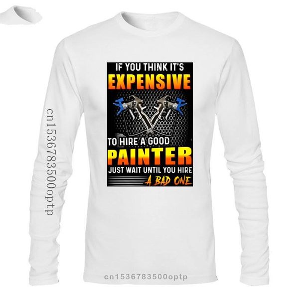 men's t-shirts men t shirt awesome painter(1) tshirts women t-shirt, White;black