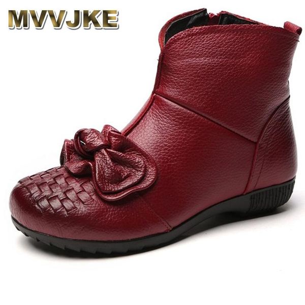 boots mvvjke 2021 winter fashion women genuine leather shoes warm fur flats ankle national handmade short, Black
boots mvvjke 2021 winter fashion women genuine leather shoes warm fur flats ankle national handmade short, Black