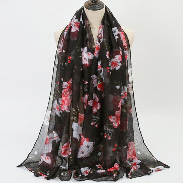 scarves muslim hijab scarf breathable cotton yarn headscarf printed retro folk style long idyllic balinese, Blue;gray
scarves muslim hijab scarf breathable cotton yarn headscarf printed retro folk style long idyllic balinese, Blue;gray