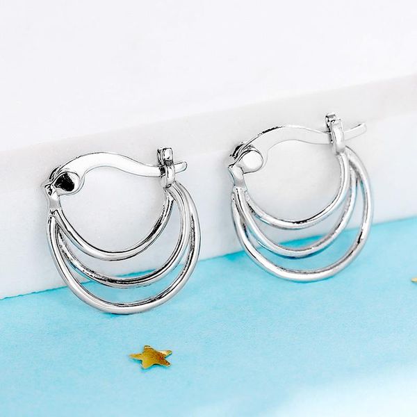 hoop & huggie huitan trendy women earrings silver color modern design delicate female earring creative gift girls jewelry, Golden;silver
hoop & huggie huitan trendy women earrings silver color modern design delicate female earring creative gift girls jewelry, Golden;silver