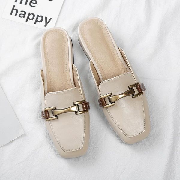 dress shoes women square toe closed mules spring summer chain decorate gladiator sandals woman big size roman cozy slippers, Black
dress shoes women square toe closed mules spring summer chain decorate gladiator sandals woman big size roman cozy slippers, Black