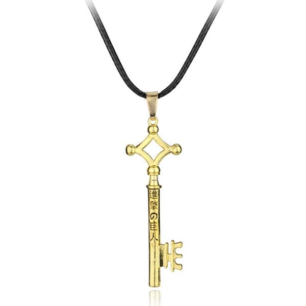 pendant necklaces 1pcs attack on titan eren key necklace metal cosplay jewelry toy anime figure, Silver
pendant necklaces 1pcs attack on titan eren key necklace metal cosplay jewelry toy anime figure, Silver