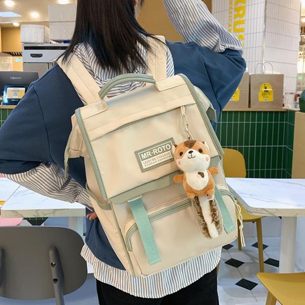large capacity couple backpack women men 17inch lapcomputer school backpacks for teens harajuku female waterproof travel bag
large capacity couple backpack women men 17inch lapcomputer school backpacks for teens harajuku female waterproof travel bag