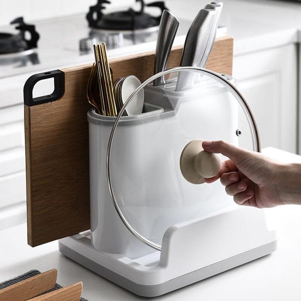 kitchen storage & organization multipurpose counterrack plastic knife stand draining cutlery organizer chopping board holder pot lid res
kitchen storage & organization multipurpose counterrack plastic knife stand draining cutlery organizer chopping board holder pot lid res