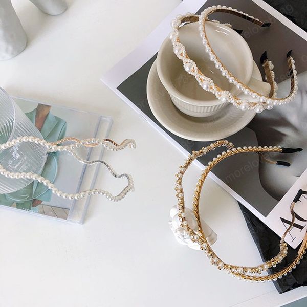 elegant full pearls head hoop rhinestone wave pearl thin headbands fashion girls headwear sweet hair accessories, Silver
elegant full pearls head hoop rhinestone wave pearl thin headbands fashion girls headwear sweet hair accessories, Silver