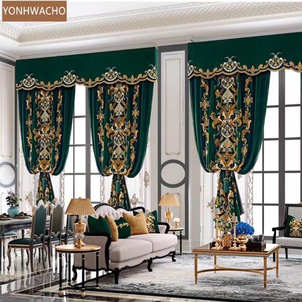 custom curtain high-grade luxury european american flannel embroidery velvet blue cloth blackout valance tulle c399 & drapes
custom curtain high-grade luxury european american flannel embroidery velvet blue cloth blackout valance tulle c399 & drapes