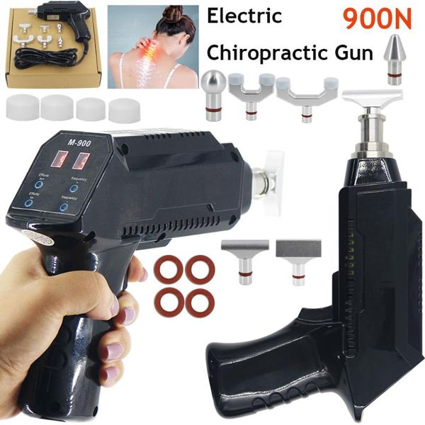 electric massagers chiropractic adjusting tool adjustable intensity therapy instrument 900n 6 head massage gun
electric massagers chiropractic adjusting tool adjustable intensity therapy instrument 900n 6 head massage gun