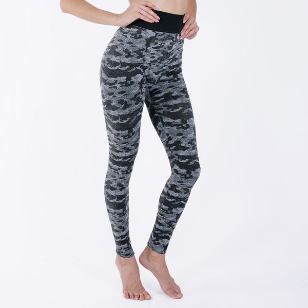 leggings fashion camouflage multi color yoga pants, Black 
leggings fashion camouflage multi color yoga pants, Black