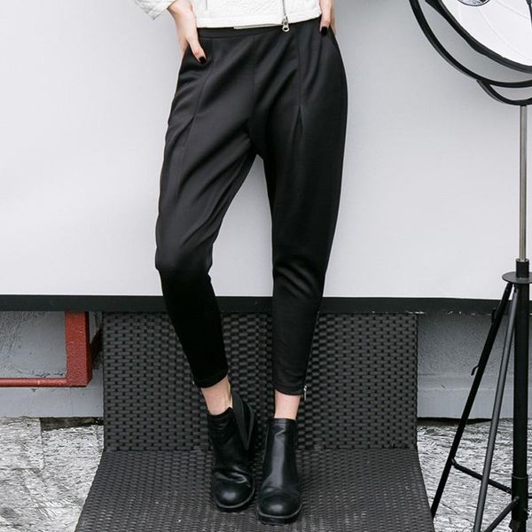 women's pants & capris (special sale price) vintage black high waist loose for women causal wide-legged trousers 2021 fall winter, Black;white
women's pants & capris (special sale price) vintage black high waist loose for women causal wide-legged trousers 2021 fall winter, Black;white