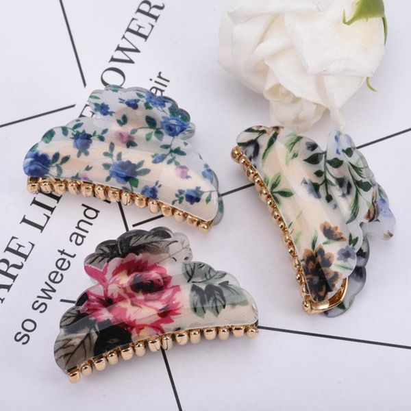 hair clips & barrettes fashion women ladies girl printed flower crab claw clamp accessories, Golden;silver
hair clips & barrettes fashion women ladies girl printed flower crab claw clamp accessories, Golden;silver