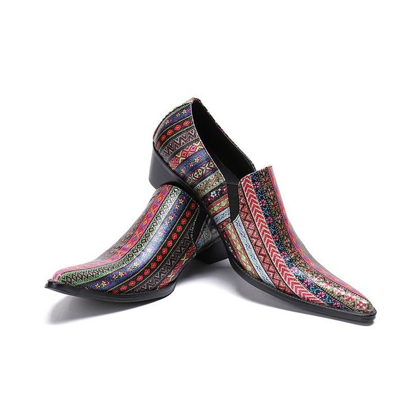 dress shoes ch.kwok england style personality increase pointed toes flower stripe business casual leather, Black
dress shoes ch.kwok england style personality increase pointed toes flower stripe business casual leather, Black