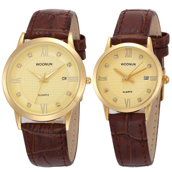 wristwatches fake 2021 couple watches leather strap quartz men women's casual stainless gifts set, Slivery;brown
wristwatches fake 2021 couple watches leather strap quartz men women's casual stainless gifts set, Slivery;brown