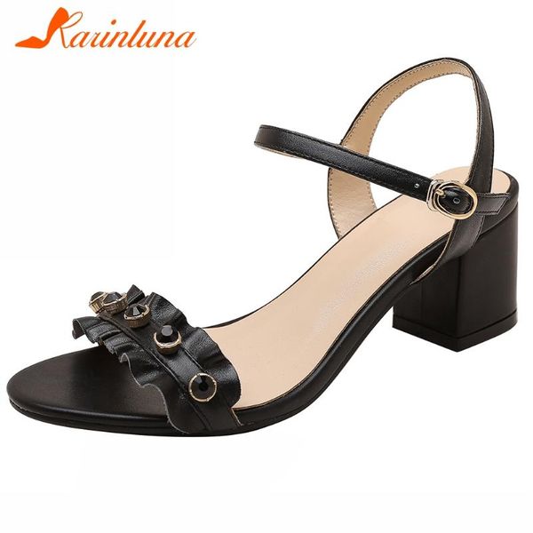 brand fashion lady casual high heel sandals pleated metal crystal summer women genuine leather shoes woman, Black
brand fashion lady casual high heel sandals pleated metal crystal summer women genuine leather shoes woman, Black