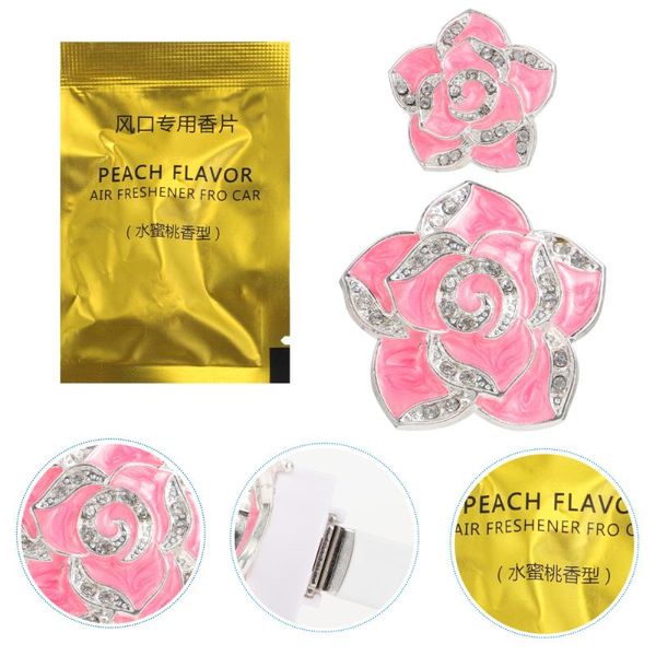 sets auto decoration car air freshener flower styling outlet perfume clip 
sets auto decoration car air freshener flower styling outlet perfume clip