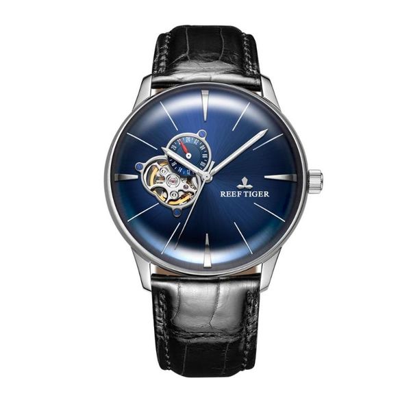 wristwatches reef tiger mens dress watches,luxury watch for men man waterproof wristwatch mechanical clock ultrathin timepiece leather strap, Slivery;brown
wristwatches reef tiger mens dress watches,luxury watch for men man waterproof wristwatch mechanical clock ultrathin timepiece leather strap, Slivery;brown