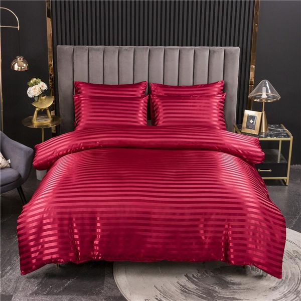 bedding sets full size quilt cover set pla cool fiber bed with pillowcase jacquard comforter for housse de couette
