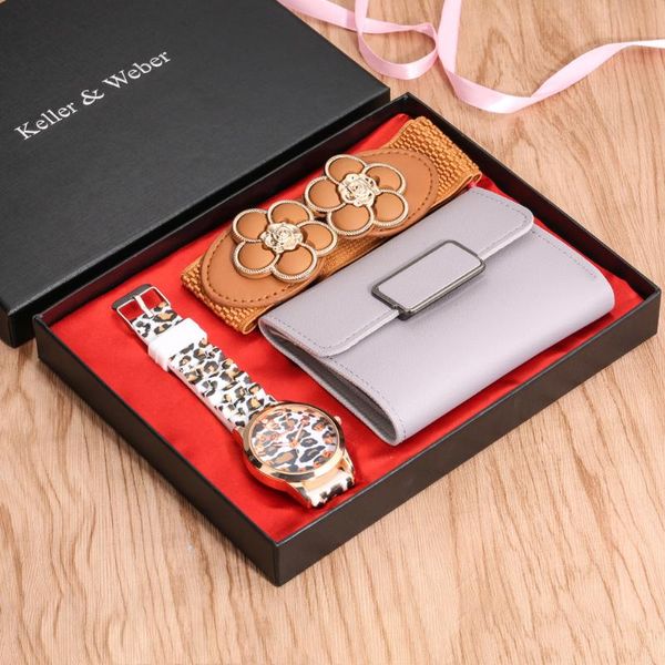 wristwatches female watch wallet set for women quartz wristatches durable concise wallets comfortable soft leather belt ladies gift, Slivery;brown
wristwatches female watch wallet set for women quartz wristatches durable concise wallets comfortable soft leather belt ladies gift, Slivery;brown