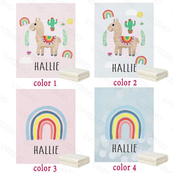 baby blanket personalized name cute llama and rainbow boy / girl - 30x40 48x60 60x80 inches fleece blankets & swaddling
baby blanket personalized name cute llama and rainbow boy / girl - 30x40 48x60 60x80 inches fleece blankets & swaddling