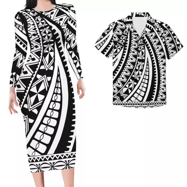 casual dresses hycool 7xl polynesian tribal print white wedding couple matching sets women long sleeve maxi & men's shirt, Black;gray
casual dresses hycool 7xl polynesian tribal print white wedding couple matching sets women long sleeve maxi & men's shirt, Black;gray