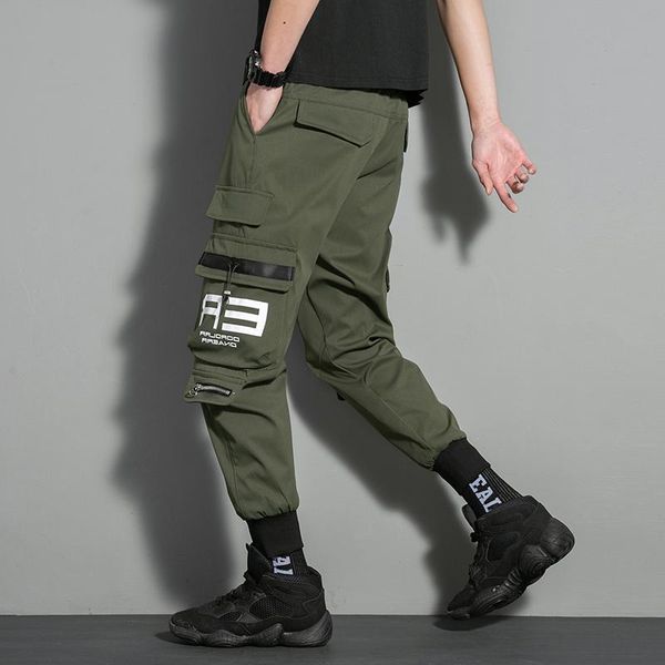 black cargo pants hip hop joggers men loose harem multi-pocket ribbon trousers casual streetwear sport for men's
black cargo pants hip hop joggers men loose harem multi-pocket ribbon trousers casual streetwear sport for men's