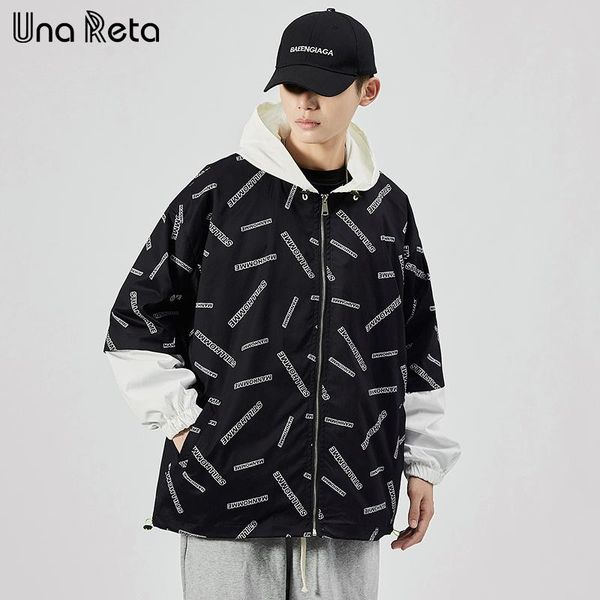 una reta jackets men autumn casual fake two-piece jacket fashion hip hop printing hooded coat man streetwear men's, Black;brown
una reta jackets men autumn casual fake two-piece jacket fashion hip hop printing hooded coat man streetwear men's, Black;brown