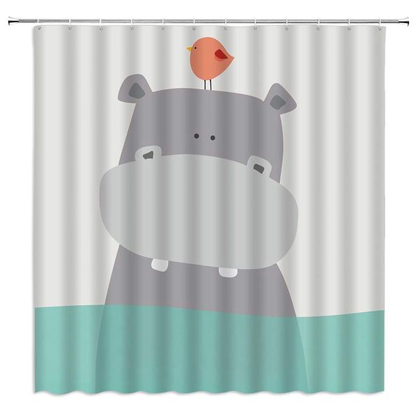 hippo shower curtain cartoon cute animal hippo birds curtain for kids,70x70 inch polyester fabric bathroom accessories curtains
hippo shower curtain cartoon cute animal hippo birds curtain for kids,70x70 inch polyester fabric bathroom accessories curtains