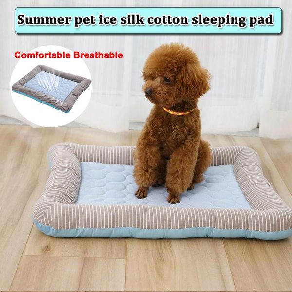 kennels & pens dog bed summer cool cooling pad medium and large size cat breathable sleeping household pet sofa cushion ice 
kennels & pens dog bed summer cool cooling pad medium and large size cat breathable sleeping household pet sofa cushion ice