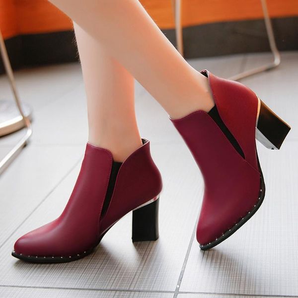 boots black pointed short winter metal decoration square root ankle for women high heel leather keep warm woman shoes
boots black pointed short winter metal decoration square root ankle for women high heel leather keep warm woman shoes
