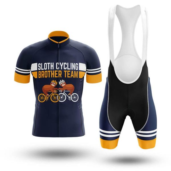 racing sets sloth cycling brother team summer jersey set maillot ropa ciclismo mtb bike clothes uniform, Black;blue
racing sets sloth cycling brother team summer jersey set maillot ropa ciclismo mtb bike clothes uniform, Black;blue