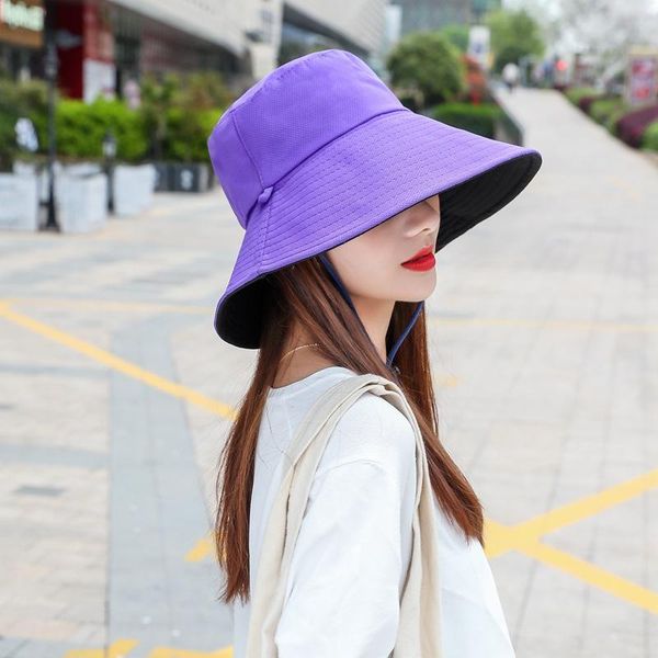 wide brim hats 2021 sun hat summer foldable bucket for women outdoor sunscreen cotton fishing hunting cap anti-uv caps, Blue;gray
wide brim hats 2021 sun hat summer foldable bucket for women outdoor sunscreen cotton fishing hunting cap anti-uv caps, Blue;gray