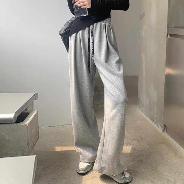 women's pants & capris grey thickened sports winter 2021 small high waist loose floor wide leg, Black;white
women's pants & capris grey thickened sports winter 2021 small high waist loose floor wide leg, Black;white